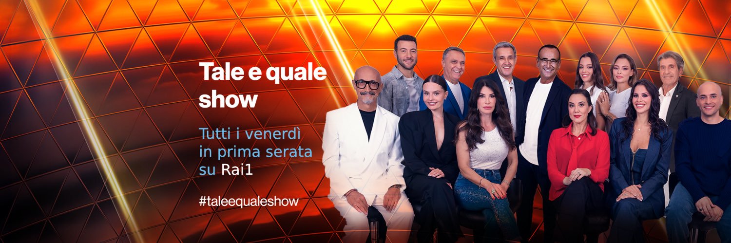 Tale e Quale Show banner