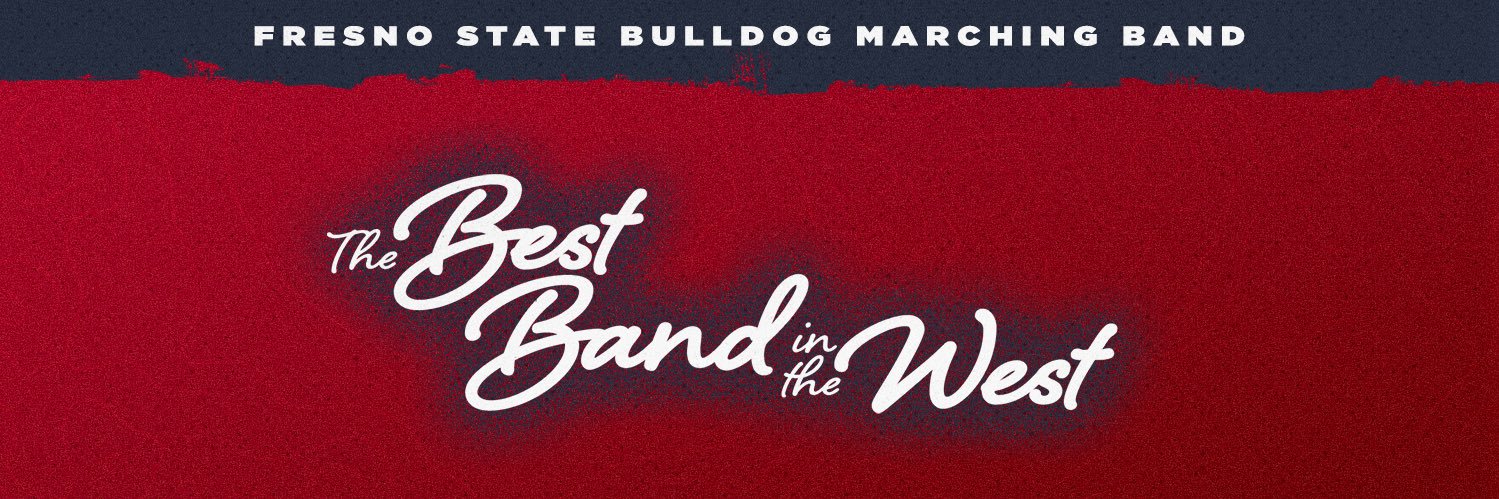 Fresno State Bulldog Marching Band banner