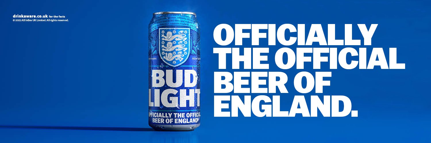 Bud Light UK banner