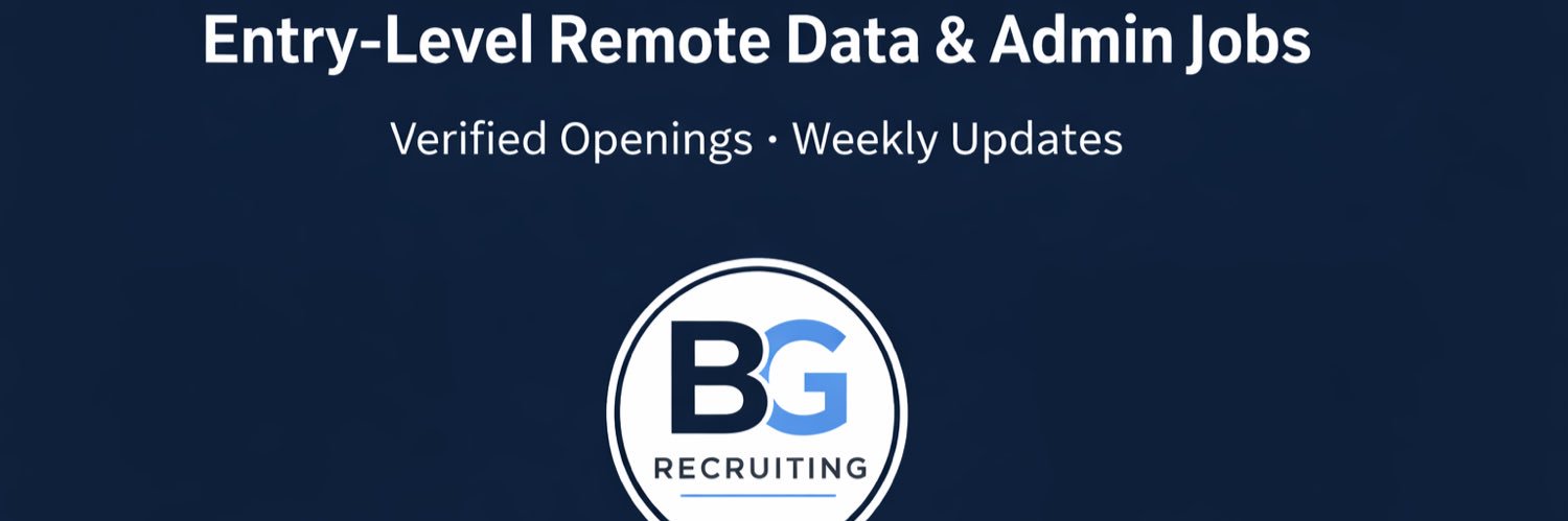 BG Recruiting | Remote Roles (@Mrbrian001) / Posts / X