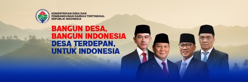#BangunDesaBangunIndonesia banner