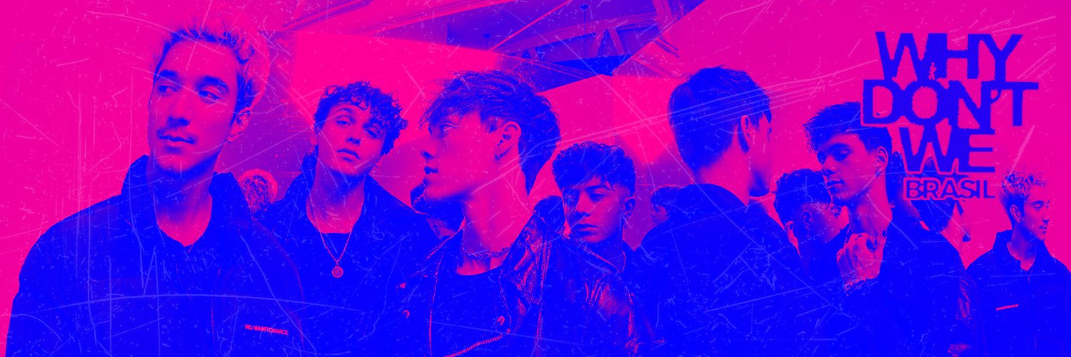 Why Don't We Brasil banner