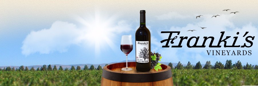 Franki's Vineyards banner