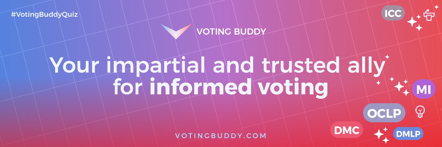 #VotingBuddyQuiz banner