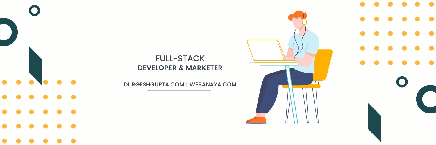 Durgesh Gupta banner