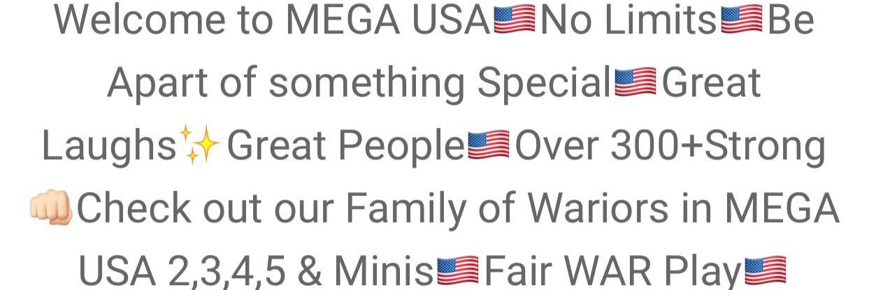 MEGAUSA™ banner