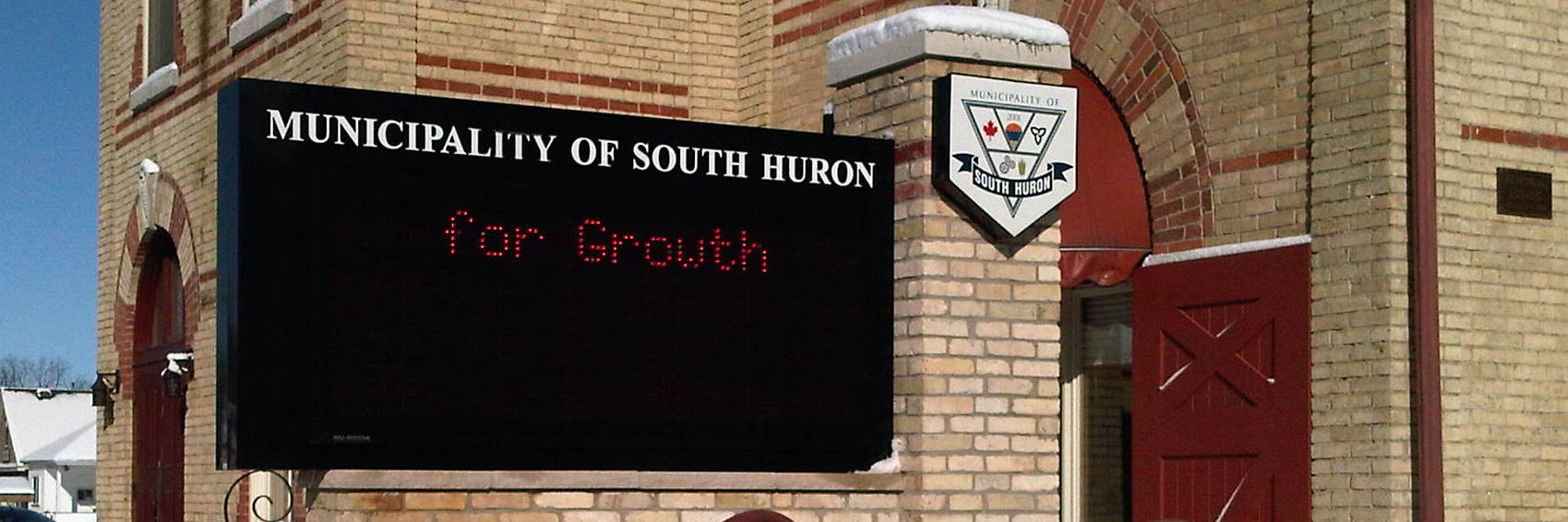 South Huron banner