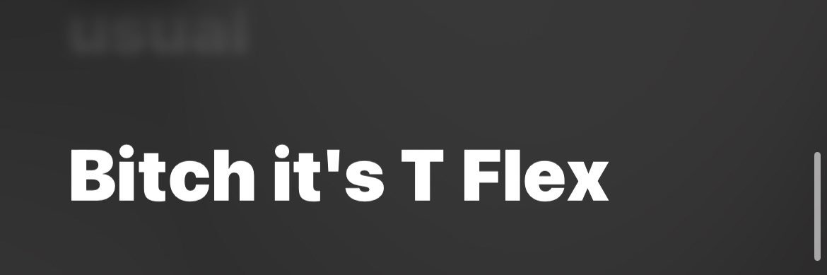 T banner