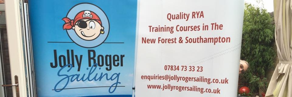 Jolly Roger Sailing RYA Sailing School banner
