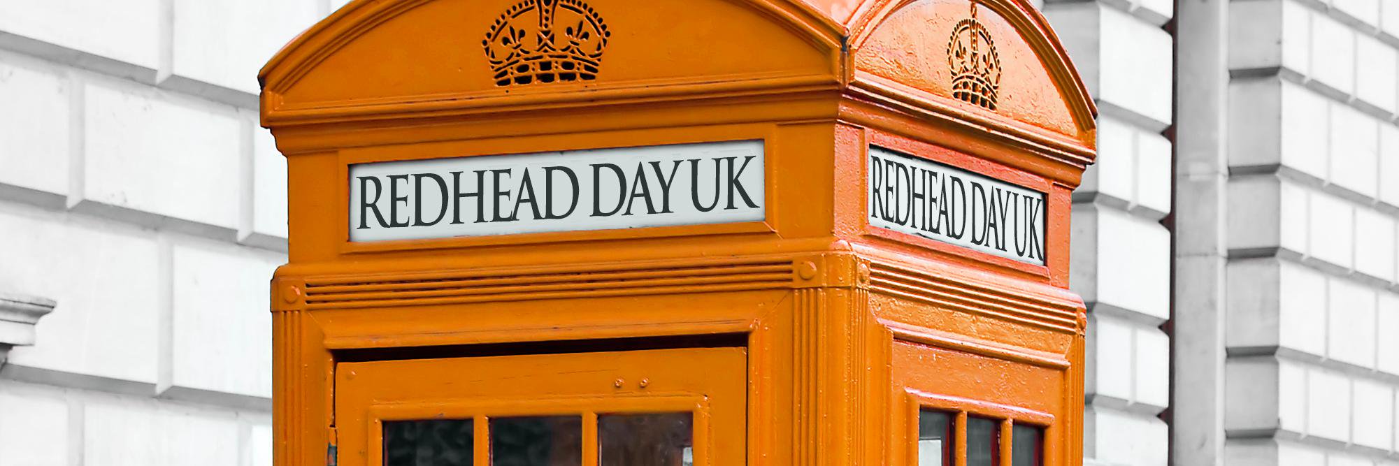 Redhead Day UK banner