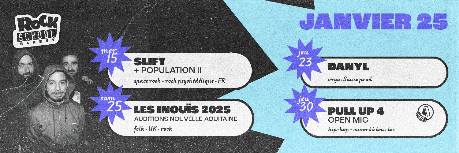 Rock School Barbey banner