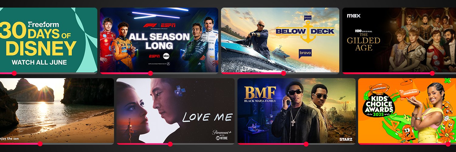 YouTube TV's banner