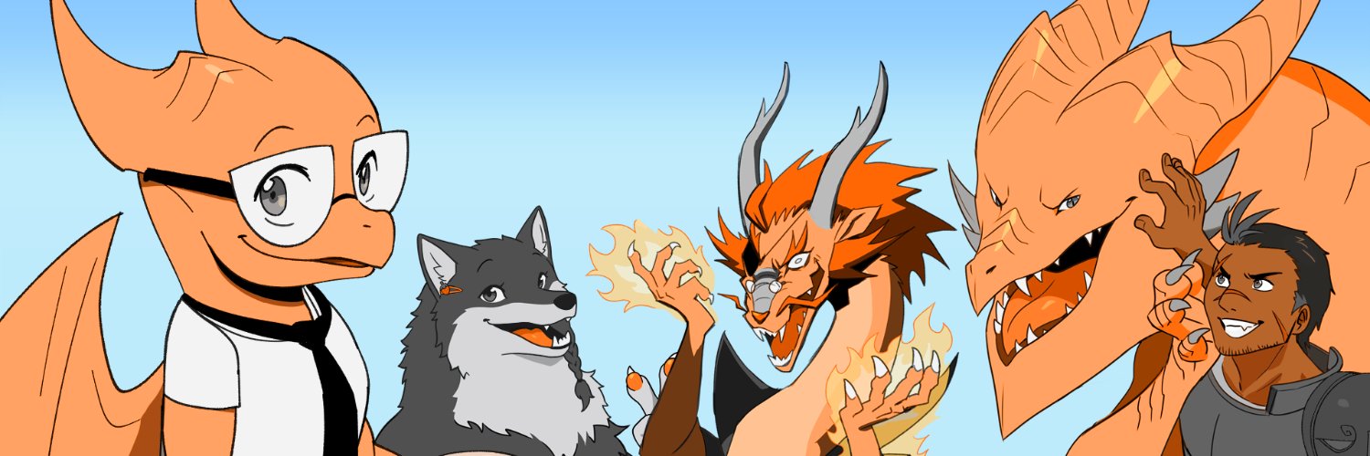 Part Time Dragons banner