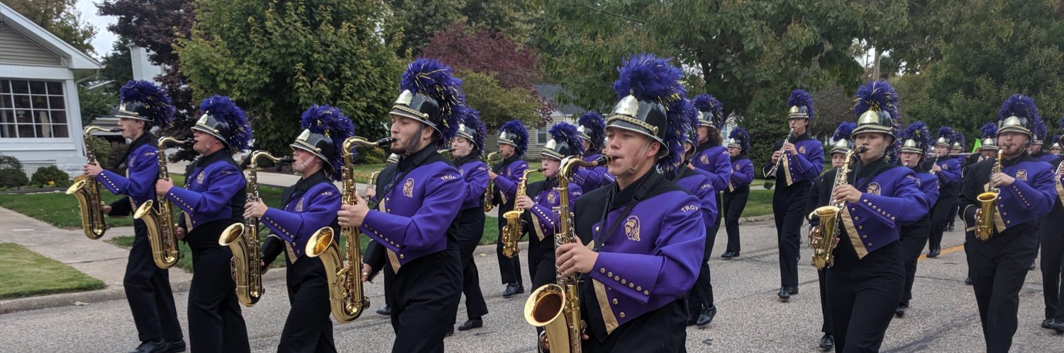 Trojan Pride Bands banner