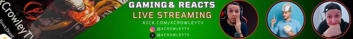 xCrowleyTV's profile banner image