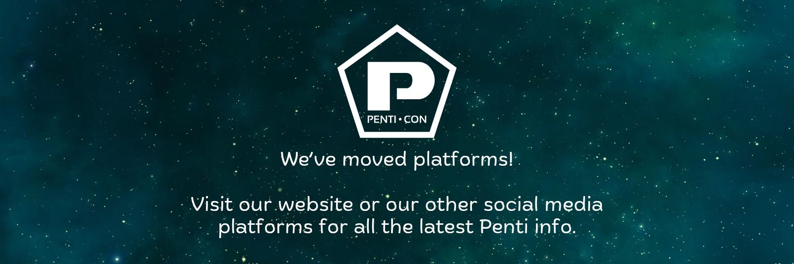 The Penti-Con banner