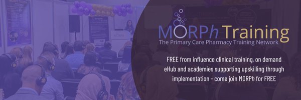 MORPh Training - Primary Care Pharmacy Network Profile Banner