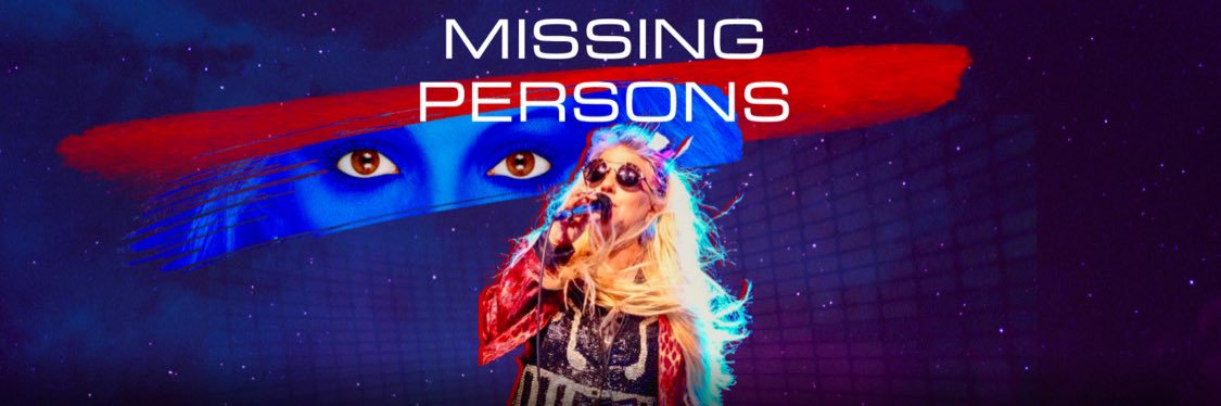 MISSING PERSONS banner