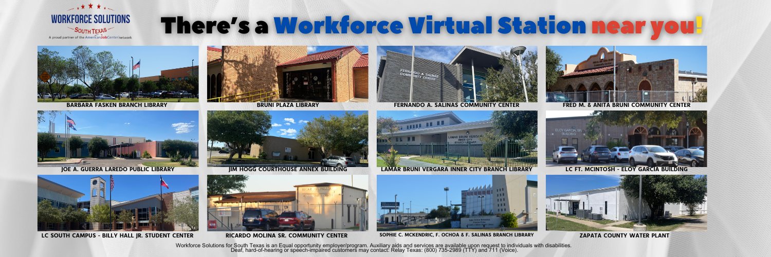 Workforce Solutions for South TX banner