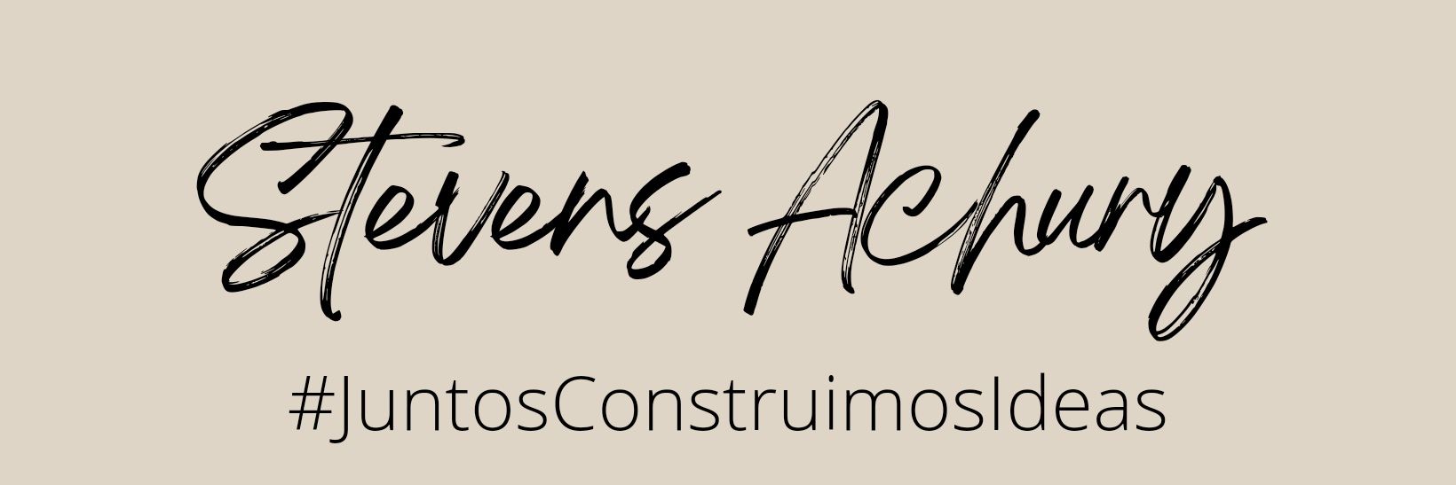 Stevens Achury 🕊️⚡ banner