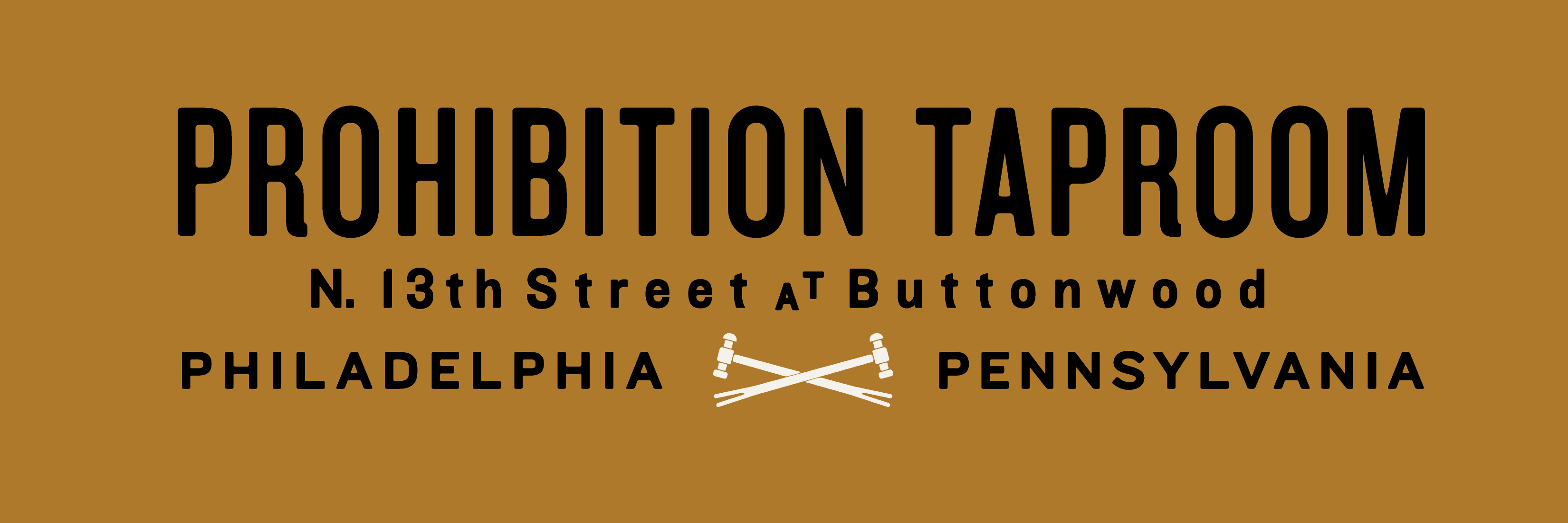 Prohibition Taproom banner