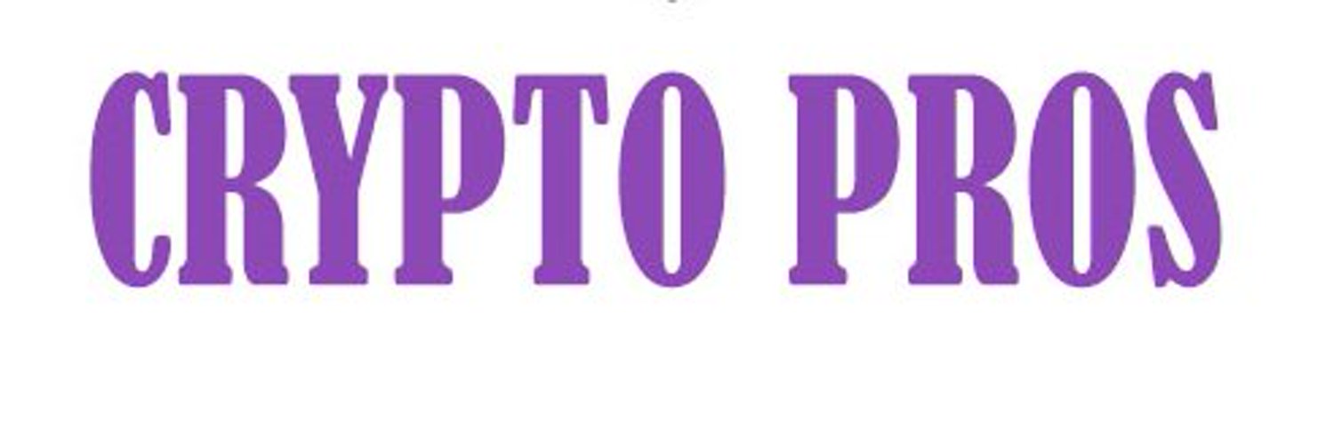CryptoPros Profile Banner