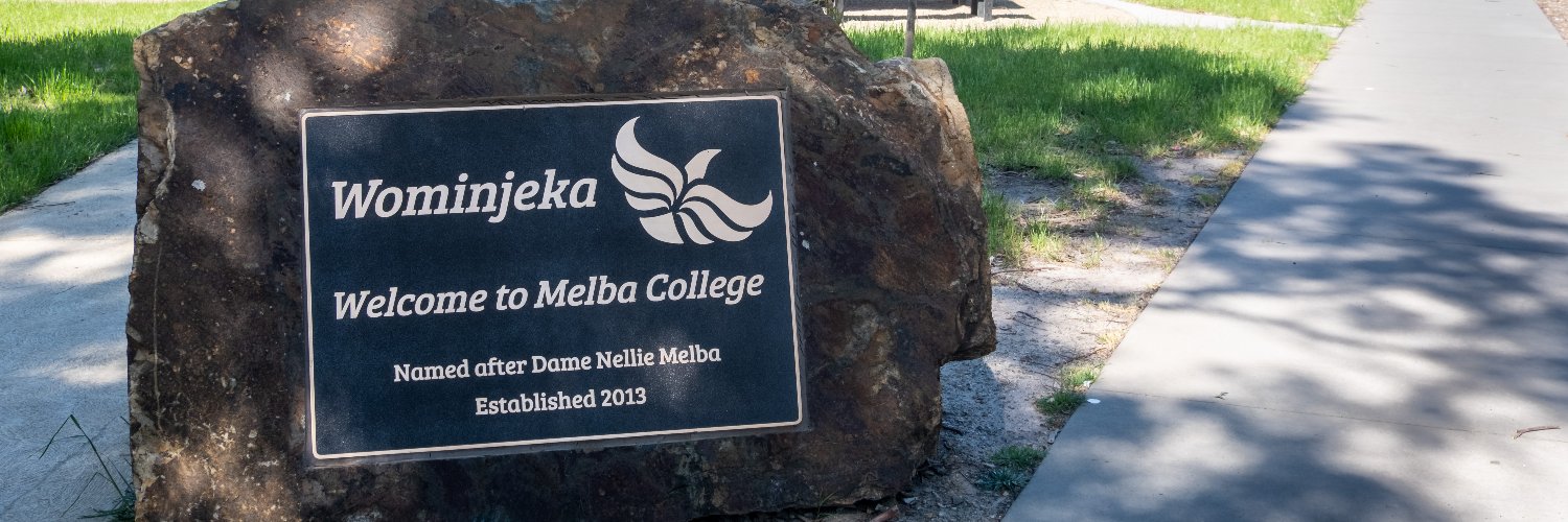 Melba College banner