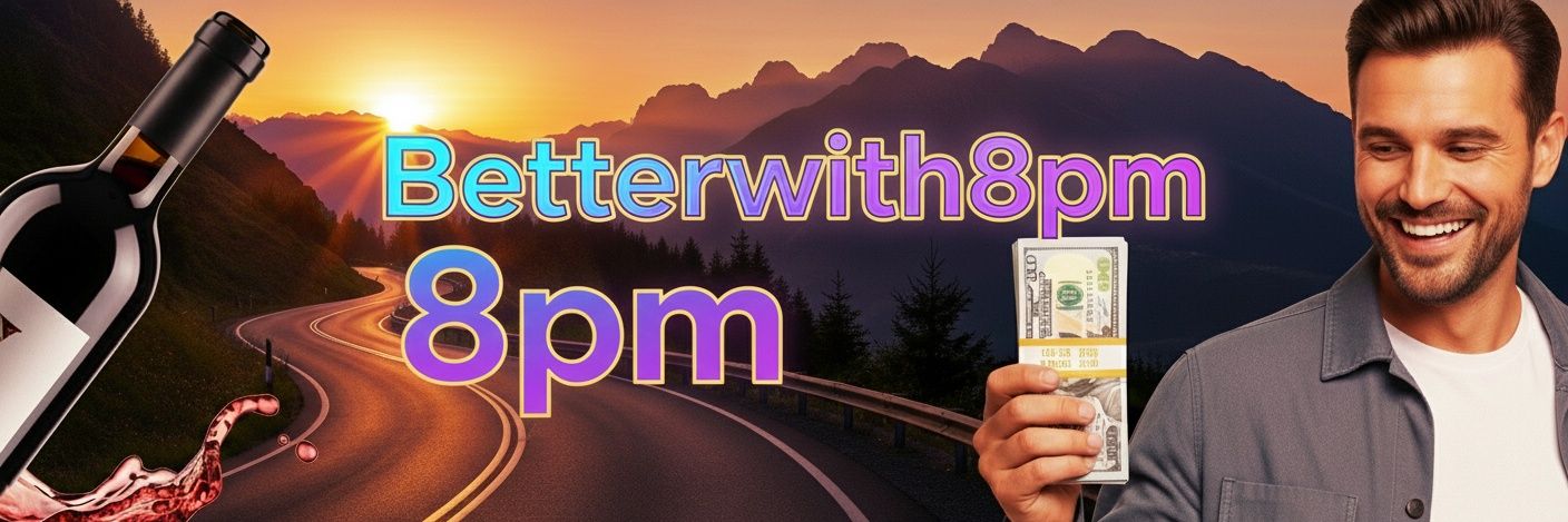 betterwith8pm's profile banner image