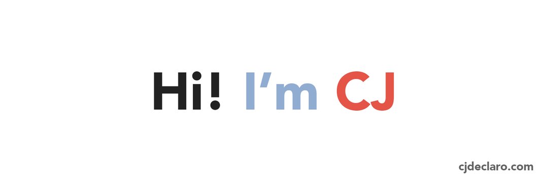 cjdeclaro's profile banner image