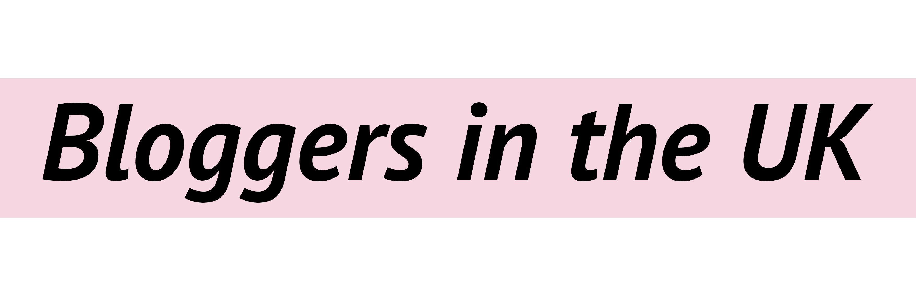 Bloggers In The UK banner