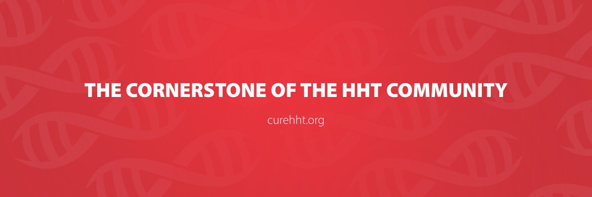 Cure HHT banner