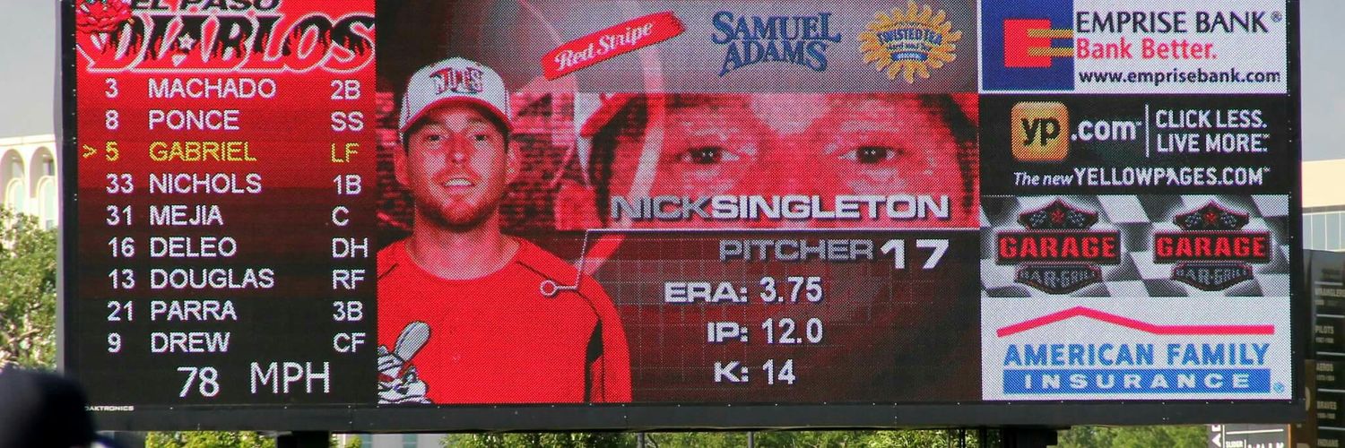 Nick Singleton banner