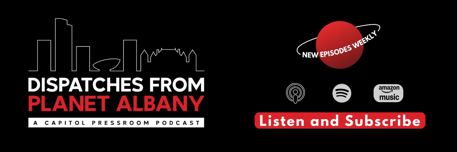 WCNY's The Capitol Pressroom banner