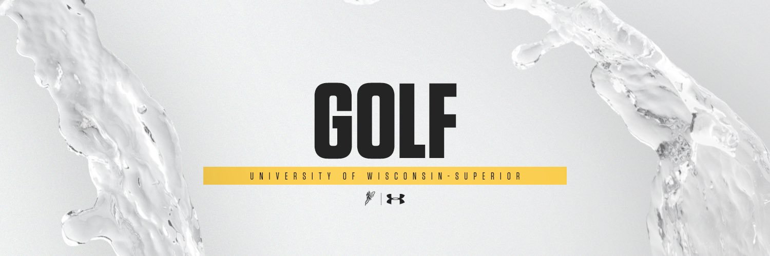 UW-Superior Golf banner