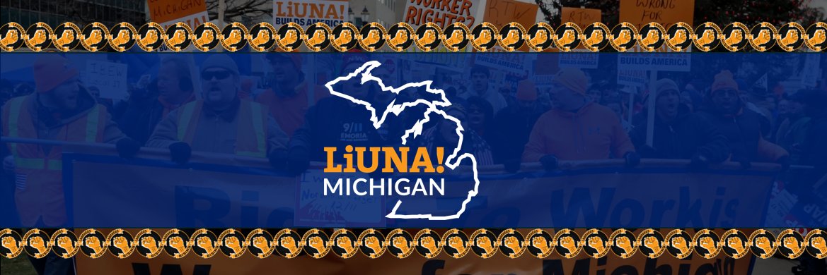 Michigan Laborers banner