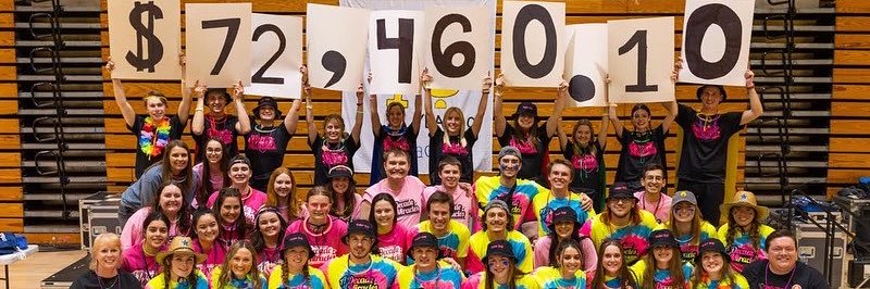 Valpo Dance Marathon banner