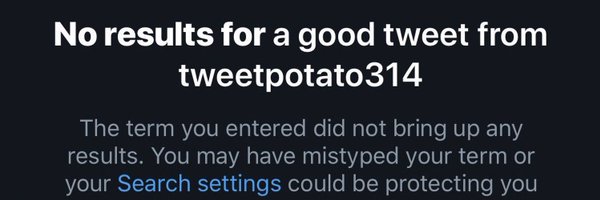 TweetPotato314 Profile Banner