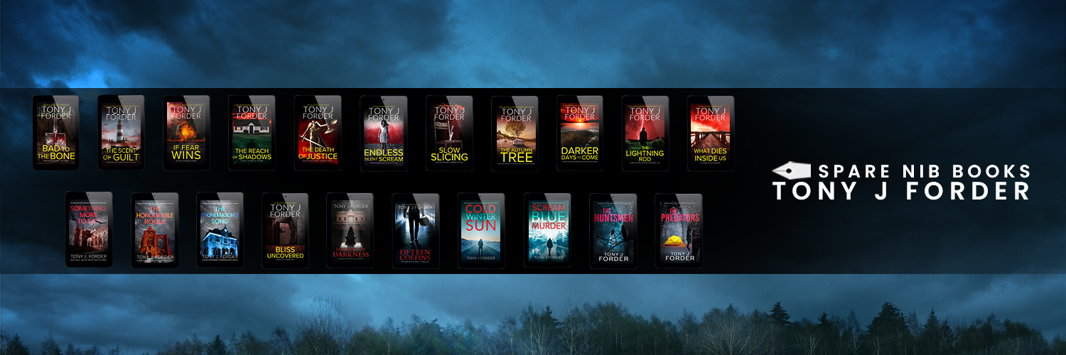 Tony J Forder Books #JimmyBliss banner