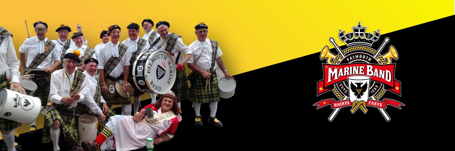 Falmouth Marine Band banner