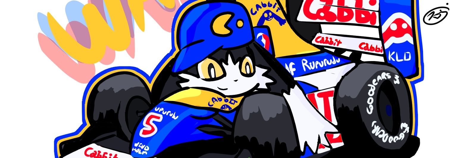 Your average sweet cabbit boi banner