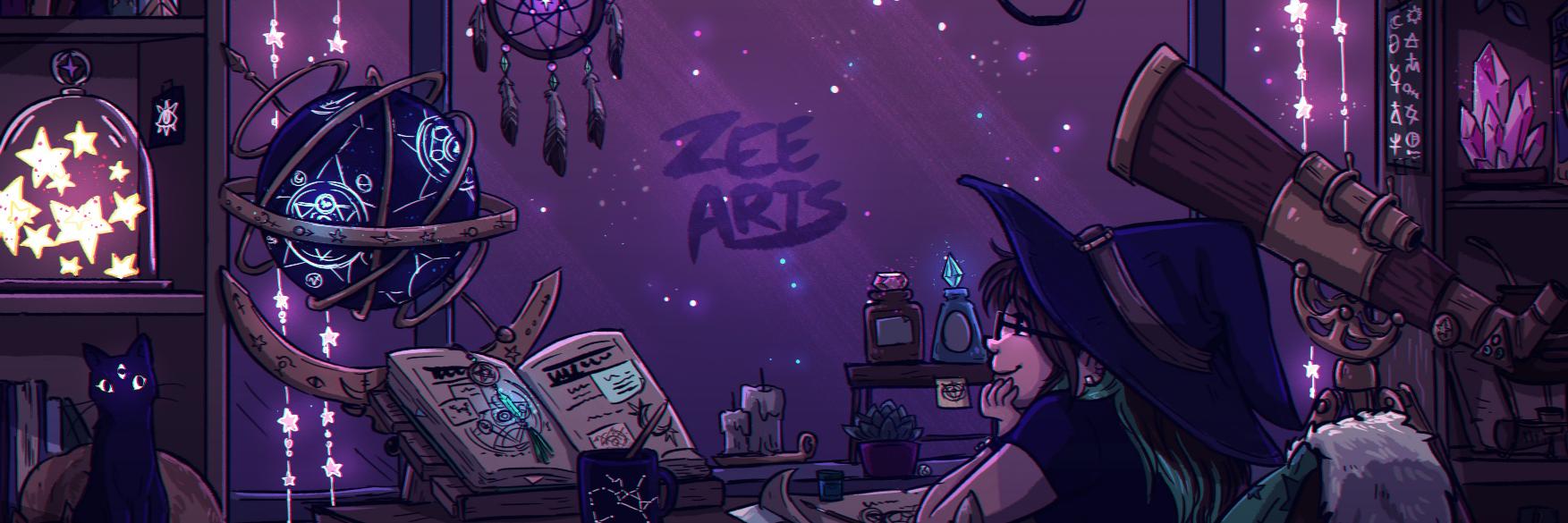 ZeeArts 🌟Comms Open!🌟 banner