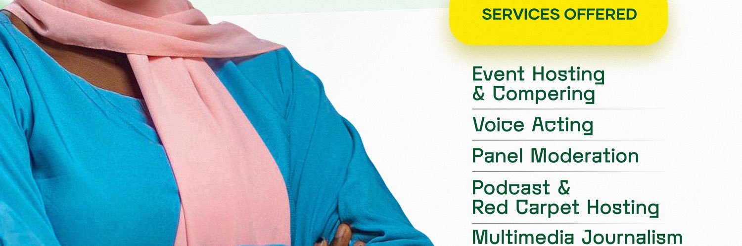 Aishat Abdullahi|MC/Voice over artist banner