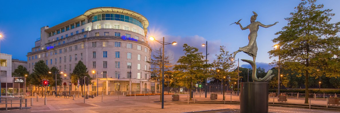 Hilton Cardiff banner