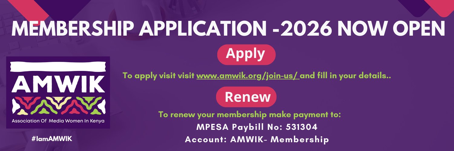 Association of Media Women in Kenya banner