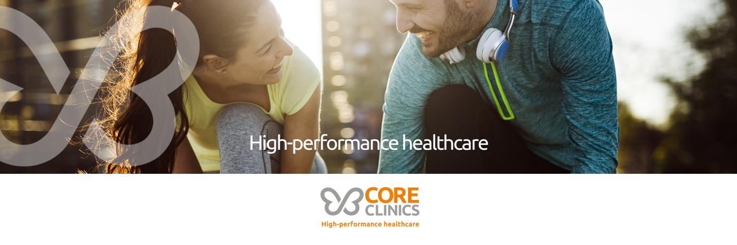 Core Clinics banner