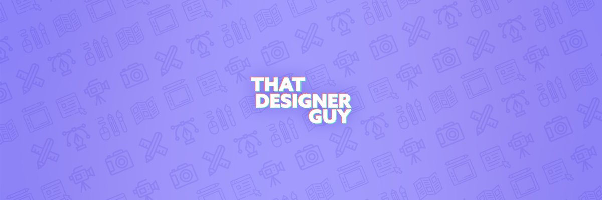 thtdesignerguy's profile banner image