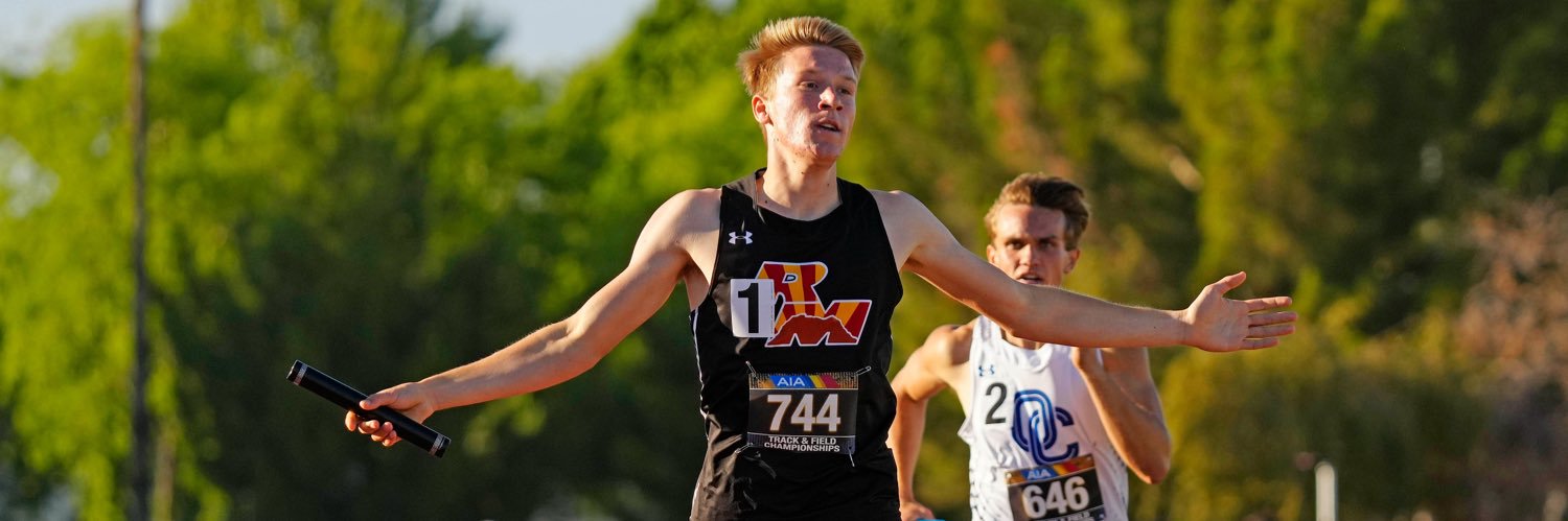 RM Track and Field banner