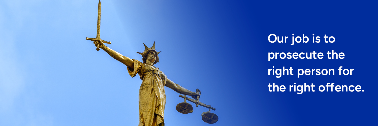 Crown Prosecution Service banner