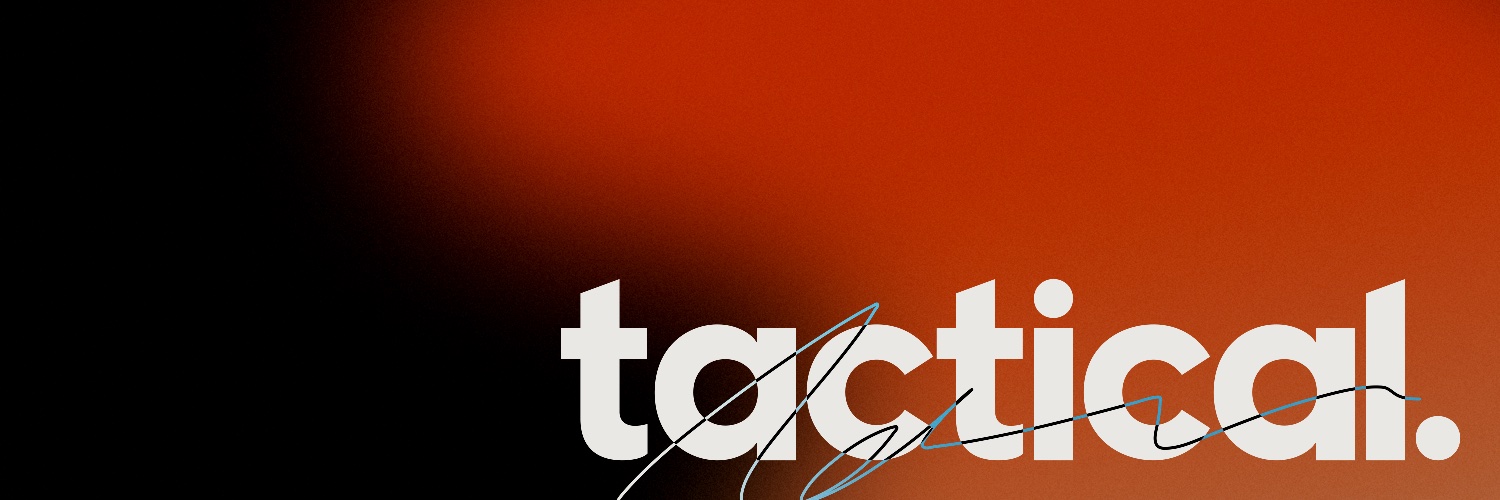 tactical. banner