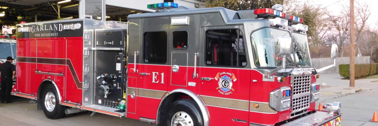 Garland Fire Dept. banner